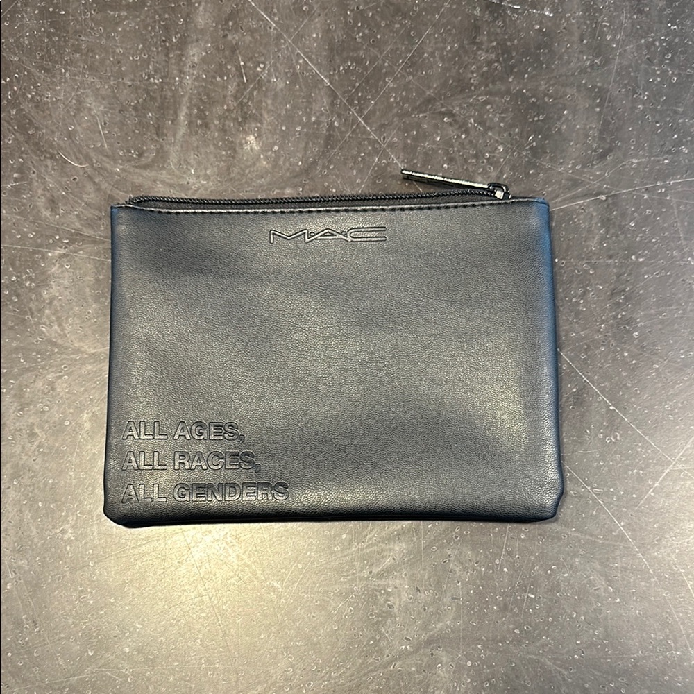 Mac Cosmetics Pouch - Black - 8”w x 6”h - Excellent Condition (never used)